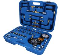 Brilliant Tools Coffret contrôle pression d'essence BT581400 – 0–10 bar – 44 pièces