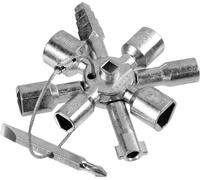 Coffret de contrôle TwinKey KNIPEX - Clé multifonctionnelle