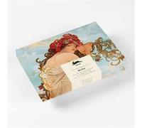 Coffret de correspondance - Papier à lettres + enveloppes + autocollants - Oeuvres Alphonse Mucha
