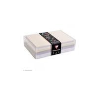 Clairefontaine Coffret 20842C 40 enveloppes C6 auto-adhésives + 40 cartes 11x15,5 Mariage 5 couleurs