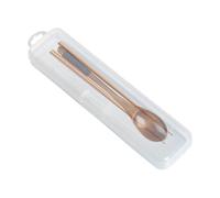 Coffret de couverts réutilisables - Boîte à ustensiles de voyage, support compact pour la vaisselle | Étui portable écologique, organiseur de rangement réutilisable, pochette de rangement légère pour