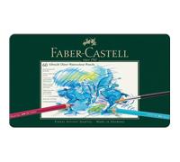 Coffret de crayons de couleur aquarelle - FABER-CASTELL - Dürer - 60 crayons - Multicolore - Bois