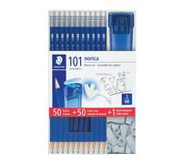 Coffret de crayons STAEDTLER Norica avec capuchons gomme et taille-crayon 101 pi ces