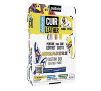 Coffret de customisation - PEBEO - Setacolor cuir - Pour sneakers - Couleurs tendances - Inclus accessoires