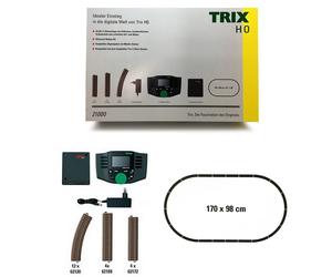 Coffret de départ Digital-HO-1/87-Trix 21000