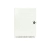 - Coffret de dérivation de fibres optiques - OS2, assemblé - montable sur mur - usage interne, extérieur - gris, RAL 7035 - 12 ports