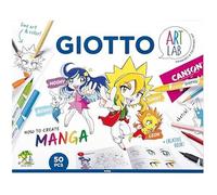 Coffret de dessin Manga - GIOTTO - Set Manga - Multicolore - Papier, plastique - 8 ans et plus - Enfant - Mixte