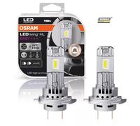 Coffret De Deux Ampoules Osram H7 LED HL Lumière Blanche 6000K 64210DWESY-HCB