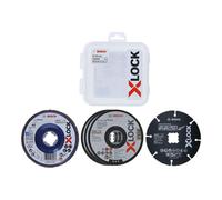 Coffret de disques et plateau à lamelles BOSCH Professional 2608619374 X-LOCK 125 mm Carbide Multi Wheel (5 pièces)