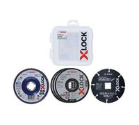 Bosch 5x PRO Cutting and Grinding Set pour X-Lock (pour Acier, Acier inoxydable, Ø 125 mm, Professional Accessoire Petite meuleuse angulaire)