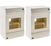 Coffret de distribution 4 modules à équiper - Zenitech (Lot de 2)