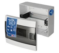 Coffret de Distribution Apparent 1 Rangée pour 8 Modules 104,5x215,5x174mm