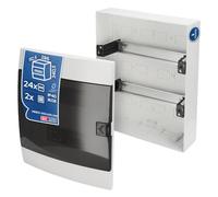 Coffret de Distribution Apparent 2 Rangée pour 24 Modules 112,5x286x341mm