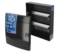 Coffret de Distribution Apparent 2 Rangée pour 24 Modules 112,5x286x341mm