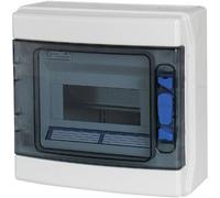 Coffret de distribution Eaton 174196 IKA-1/8-ST montage apparent (en saillie) Nombre de divisions = 8 Nbr de rangées = 1 Contenu 1 pc(s)