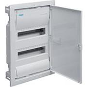 Armoire de distribution encastré Hager VU24NC Nombre de divisions = 24 Nbr de rangées = 2
