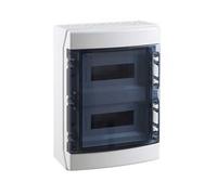 IDE CDN24PT IP65 Coffre de distribution étanche en ABS, scellé, gris, 436 x 310 x 148 mm