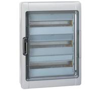 601987 Legrand Coffret Plexo3 étanche Ip65-3 Rangées 18 Modules - Embouts à Perforation Directe Non Montés