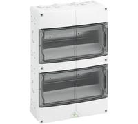 Coffret de distribution montage apparent (en saillie) Spelsberg AK 24 73542401 Nombre de divisions = 24 Nbr de rangées = 2