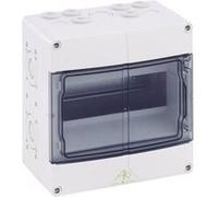 Coffret de distribution montage apparent (en saillie) Spelsberg AKi 09 73640901 Nombre de divisions = 9 Nbr de rangées = 1