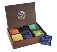 Coffret de Dosette ESE Cafés Richard - Coffret en bois de 6 variétés - 36 dosettes emballées individuellement