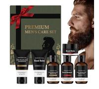 Coffret De Douche Pour Homme - Gel Douche Hydratant Nettoyant Hydratant | Kit De Soins De La Peau Pour Hommes De Noël | Crème Pour Les Mains, Soins De La Peau, Routine, Matin, Plage, Salle De