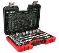 Coffret de douilles 1/2'' 25 pièces - HANGER - 251003 G