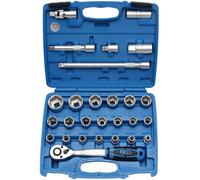 Coffret De Douilles 1/2 27 Pz. Assortis - Code Bgs2224 FBGS2224 BGS Atelier
