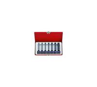 Coffret de douilles 1/2" longues TORX à choc - 7 pièces - 4467PP