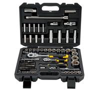 Coffret de douilles 1/4'' + 1/2'' - jeu de 96 pièces - STMT17379-1 - STANLEY