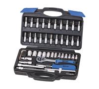 Coffret de douilles 1/4' - 46 pcs STILKER - 67509