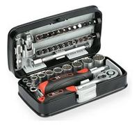 Coffret de douilles 1/4' compact 38 pièces - HANGER - 251005 G