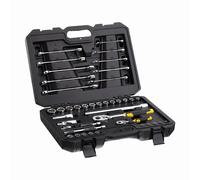 Coffret de douilles 1/4' et 1/2' + Clés mixtes STANLEY - 41 pièces - STMT82832-1