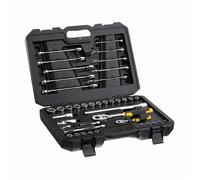 Coffret de douilles 1/4' et 1/2' + Clés mixtes STANLEY - 41 pièces - STMT82832-1