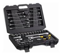 Stanley STMT82832-1 Coffret de douilles 1/4" + 1/2" + clés mixtes - jeu de 41pcs