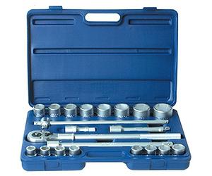 Coffret de douilles 3/4' - 21 pièces PL DRAKKAR TOOLS - 15134