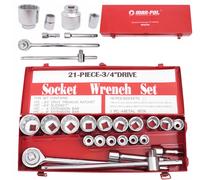 Coffret de Douilles 3/4 21-tlg Crv Ecrous liquet Camion Tracteur Atelier