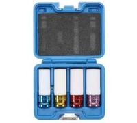 BGS technic Jeu de douilles de puissance 12,5 mm (1/2") avec protection 17/19/21/22 mm 4 pièces