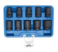 Coffret de douilles à choc six pans BGS TECHNIC - 12,5 mm - 10 pcs - 5205 G