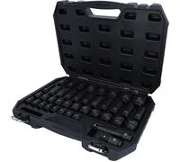 KS Tools - 515.0065 - Coffret douilles à chocs 1/2" - douilles à chocs courtes et longues - Mallette outils 40 pièces