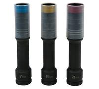 Coffret De Douilles À Chocs Slimpower Pour Jantes Aluminium, Extra-Longues