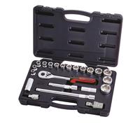 Coffret de douilles et accessoires 1/2 10 à 32 mm, 22 pièces - KSTOOL - 911.0622."