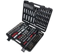 Coffret de douilles et accessoires 1/4'+3/8'+1/2' 195 pcs KS TOOLS - 917.0795