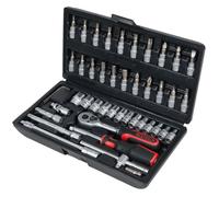 Coffret de douilles et accessoires 1/4' 46 pièces KS TOOLS 9110646 KS TOOLS - 911.0646