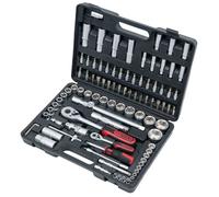 Coffret de douilles et accessoires F6 1/4' - 1/2' 94 pièces KS TOOLS - 911.0694