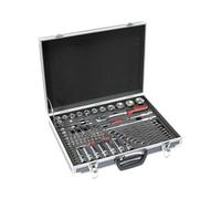 KS Tools Coffret douilles 922.0683 1/4" + 1/2" Gamme Ultimate aluminium 83 pièces Noir