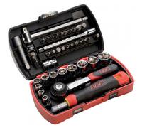 Coffret de douilles et accessoires POCKET LIGHT ¼'' - SAM OUTILLAGE - 73-R39