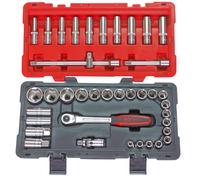 KS Tools – Coffret de douilles ULTIMATE 1/2' 922.0639 – 39 pièces, 6 pans 8–34 mm, cliquet