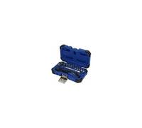 BRILLIANT TOOLS Coffret de Douilles et cliquets 1/4", 23 pcs 4042146774281 Bleu/Noir