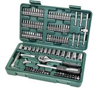 Coffret de douilles et embouts - 130 pièces - Hexagonale - Mécanique - Cliquet inclus